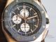 AAA Swiss Audemars Piguet Royal Oak Offshore Rose Gold 44mm Black Replica Watches (3)_th.jpg
